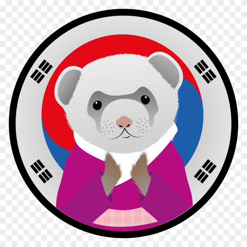 2658x2658 Ferret Badges 3 Korean Food Ferret Sri Krishna School Logo, Label, Text, Symbol HD PNG Download