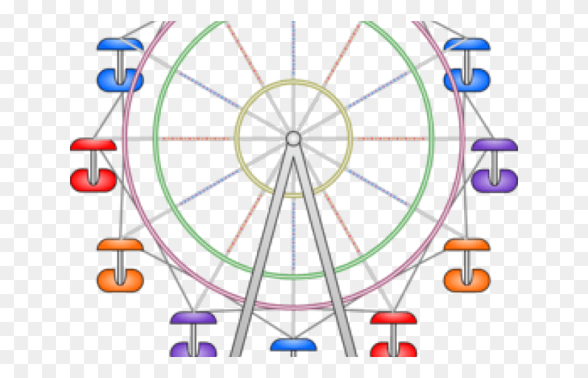 640x480 Ferris Wheel Cliparts Cartoon Ferris Wheel Clipart, Lighting, Pattern, Bicycle HD PNG Download