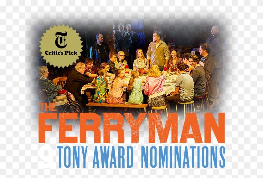 679x510 Ferryman Tickets, Person, Human, Poster HD PNG Download