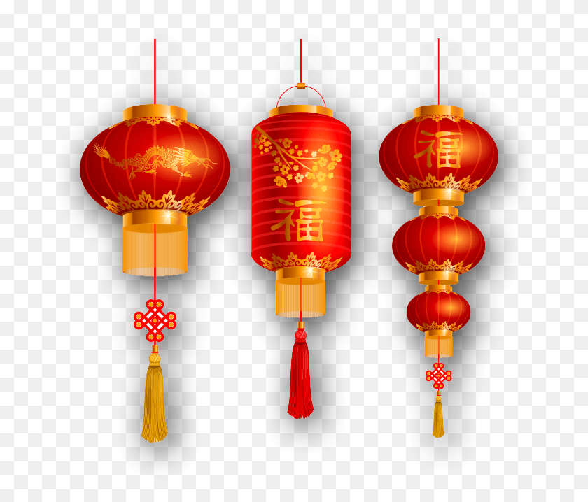 687x658 Festival Light Paper Lantern Free Chinese Lanterns, Lamp, Lampshade HD PNG Download