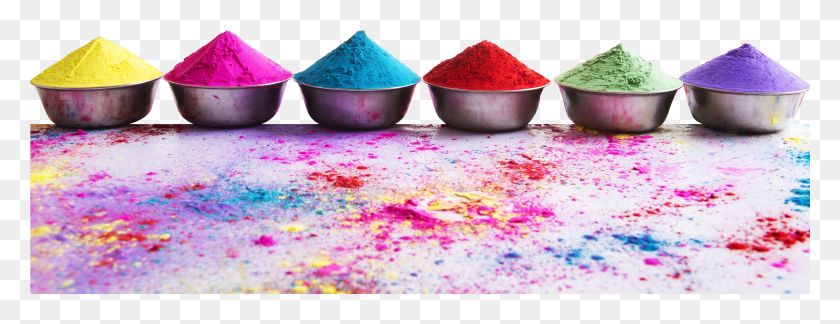 2593x878 Festival Of Colours HD PNG Download