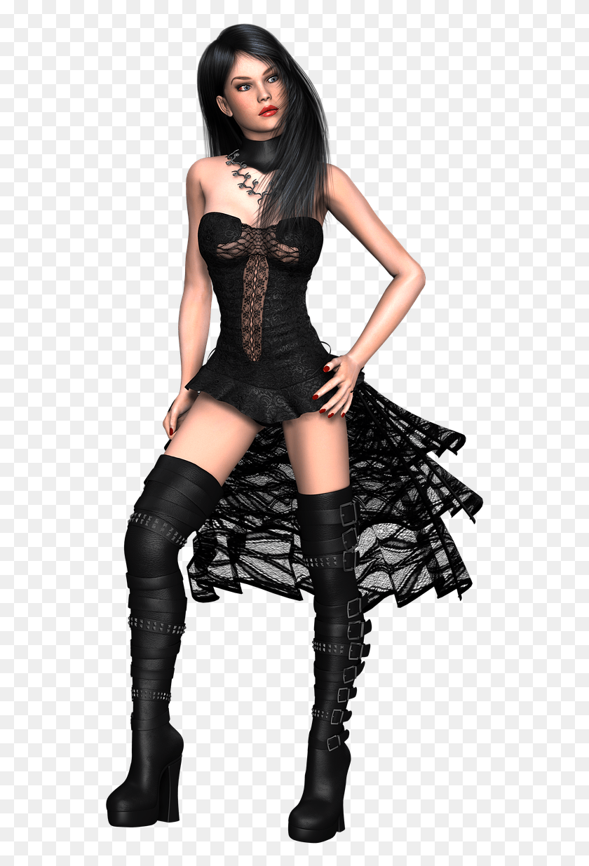 544x1175 Fetish Model, Clothing, Apparel, Person HD PNG Download