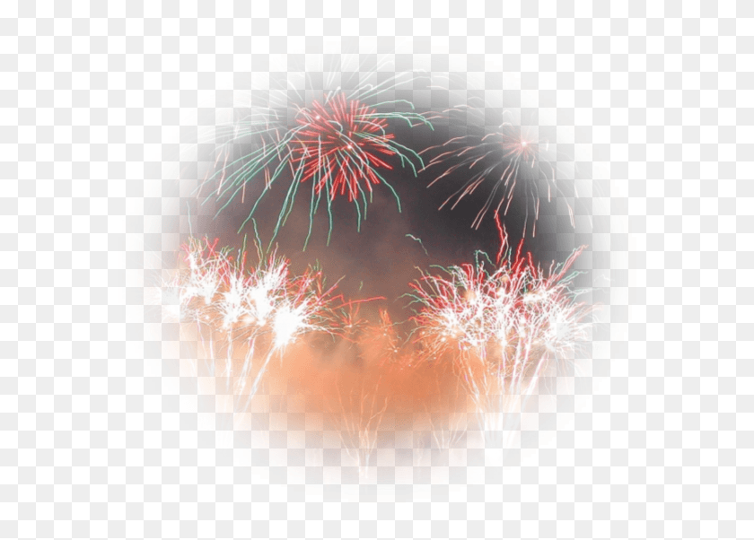 600x542 Feux D Artifice Fireworks, Nature, Outdoors, Night HD PNG Download