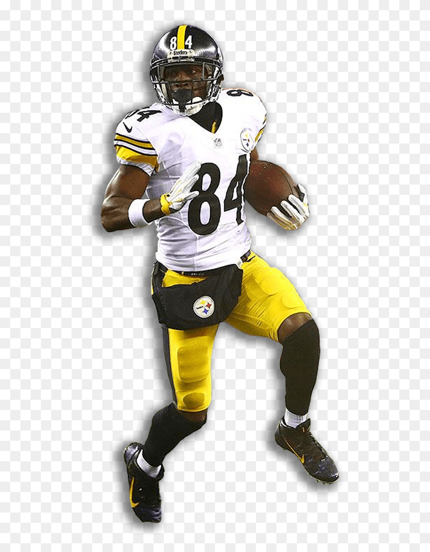 510x1017 Few Receivers Possess As Much Talent As Brown And Sprint Football, Clothing, Apparel, Helmet HD PNG Download