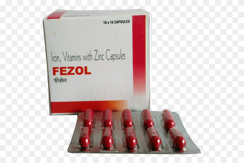 549x501 Fezol Capsules Made By Wantura Laboratories Capsule, Medication, Pill HD PNG Download