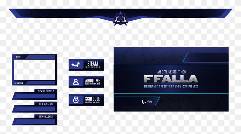 1921x1006 Ffalla Twitch Graphics Twitch Donate Overlay, Monitor, Screen, Electronics HD PNG Download