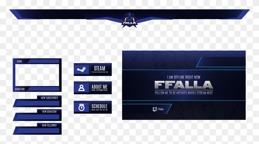 1921x1006 Ffalla Twitch Graphics Twitch Donate Overlay, Монитор, Экран, Электроника Png Скачать