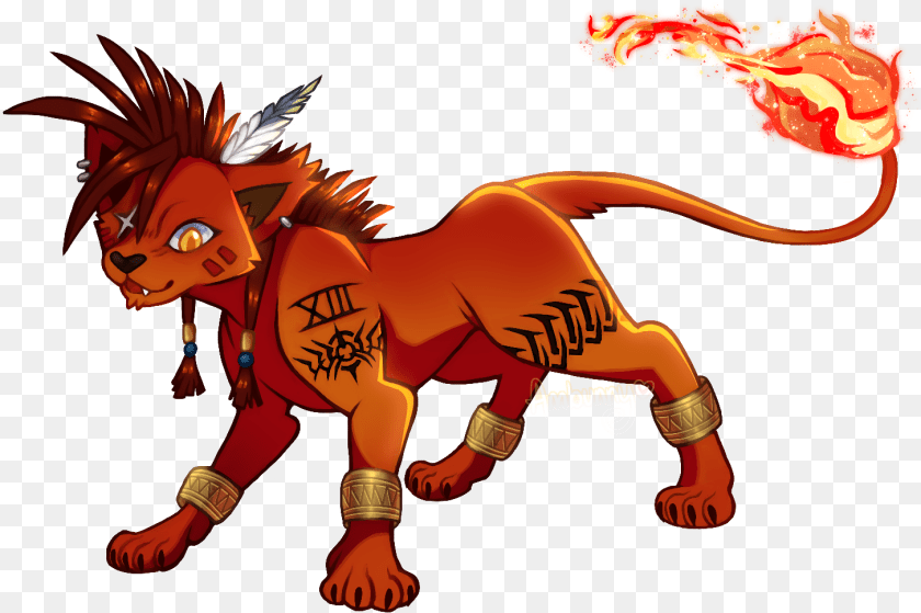 1454x968 Ffvii Red Xiii, Baby, Person, Face, Head Transparent PNG