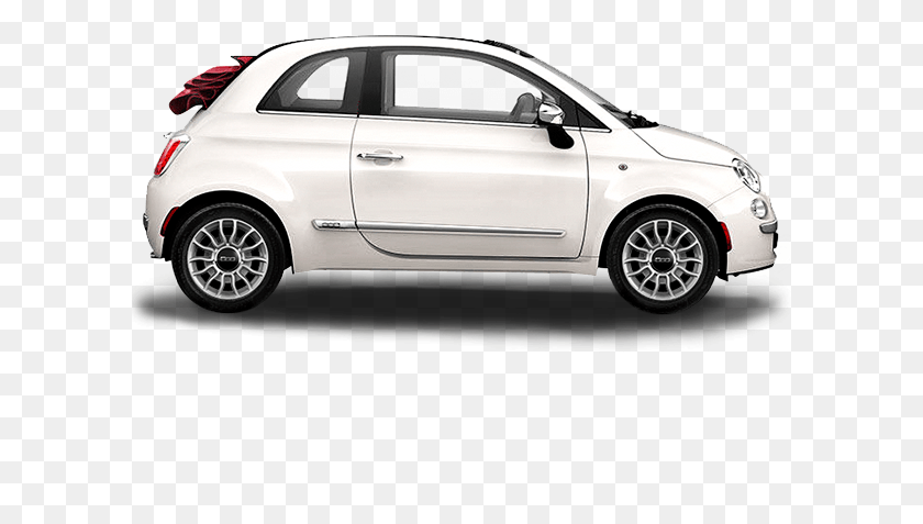 601x417 Fiat 500 Cabrio Car, Седан, Транспортное Средство, Транспорт Hd Png Скачать