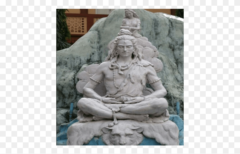447x481 Статуи Шивы Большого Размера Из Стекловолокна Шива, Статуя, Скульптура Hd Png Скачать