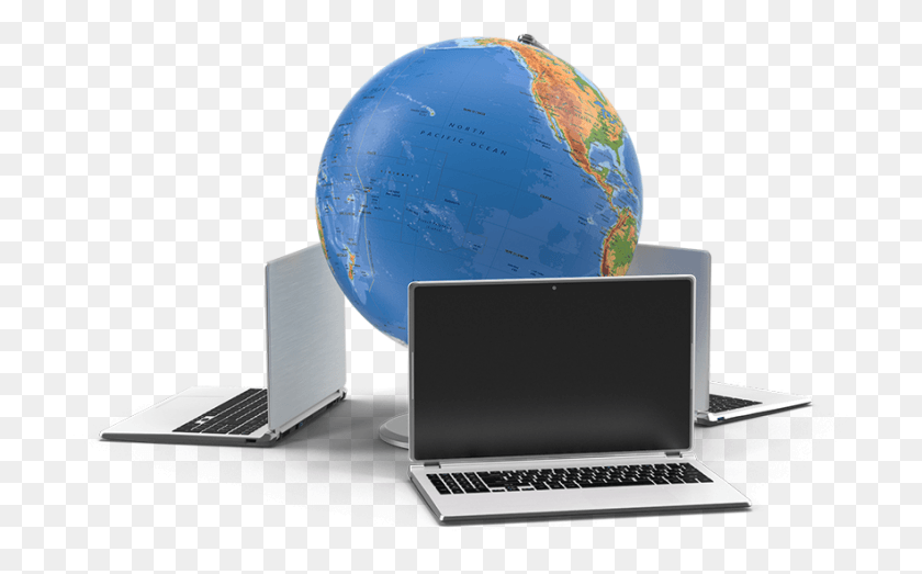 882x524 Fibre Internet Globe, Laptop, Pc, Computer HD PNG Download