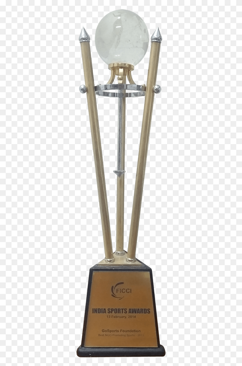 311x1210 Ficci Indian Sports Award Trophy, Weapon, Weaponry, Sword HD PNG Download