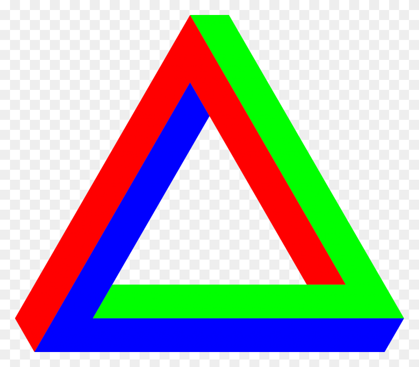 1280x1108 Png Треугольник Пенроуза