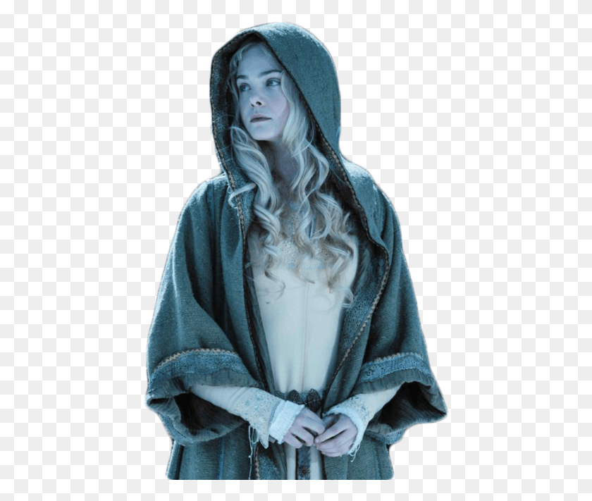 434x651 Fichier Leo2 Elle Fanning Maleficent, Clothing, Apparel, Hood HD PNG Download