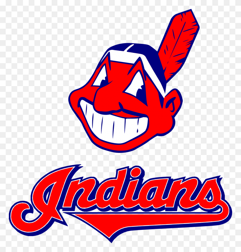 977x1025 Descargar Png Fichier Logo Indians Svg Cleveland Indians Logotipo, Símbolo, Marca Registrada, Gráficos Hd Png