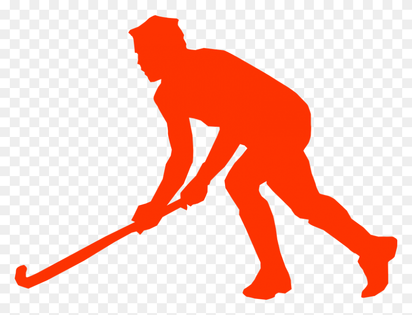 800x599 Field Hockey Hockey Clip Art, Person, Human, Symbol HD PNG Download