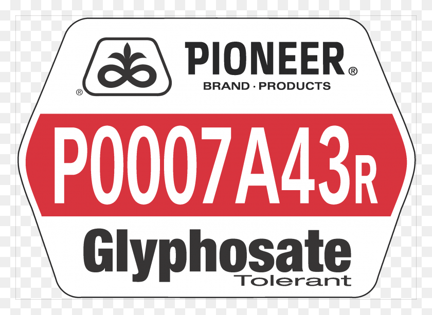 2748x1950 Field Sign Gt Soybeans Gt P007a43r Pioneer Hi Bred, Label, Text, Word HD PNG Download