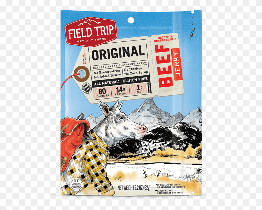 539x614 Field Trip Jerky Poster, Advertisement, Flyer, Paper Descargar Hd Png