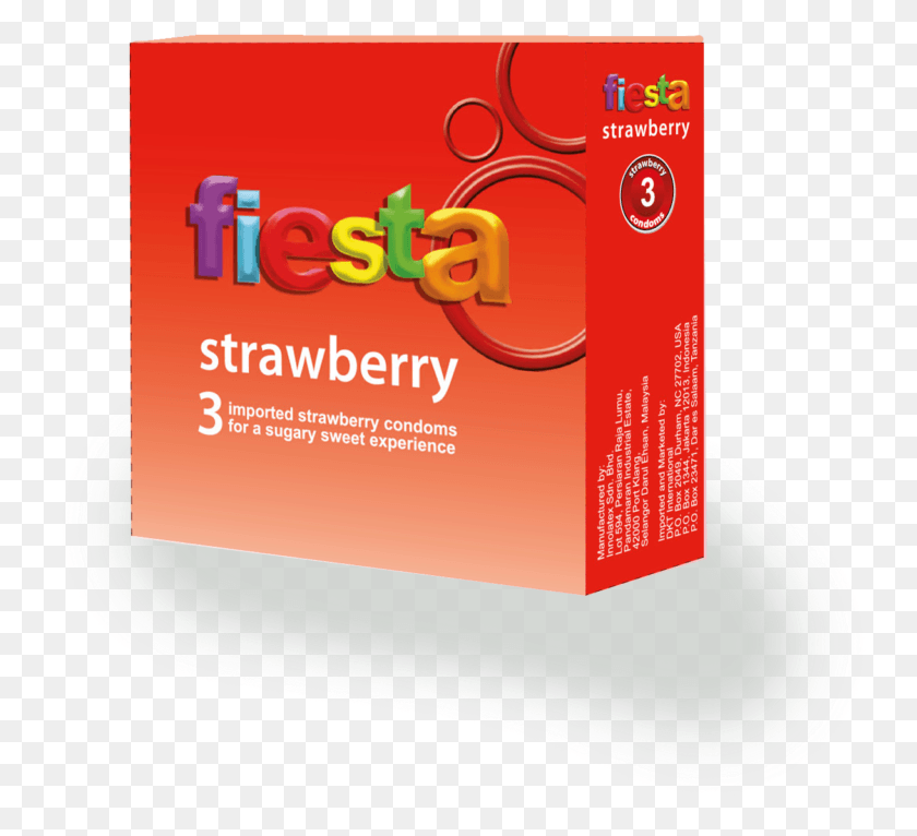 763x706 Fiesta Condom Pack, Label, Text, Advertisement HD PNG Download