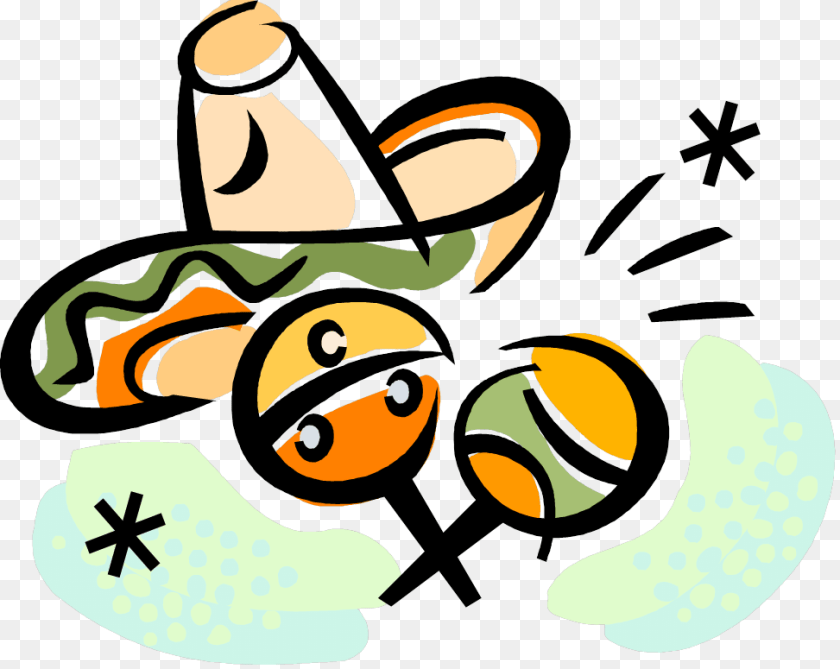 Fiesta Party Clip Art, Animal, Bee, Insect, Invertebrate Clipart PNG