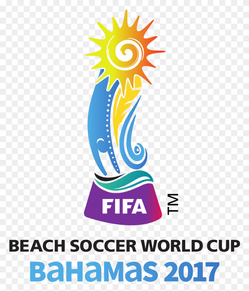 856x1013 Descargar Png Copa Mundial De Fútbol Playa De La Fifa Bahamas 2017 Ampndash Club 2018 Copa Mundial Femenina Sub 17 De La Fifa, Cartel, Publicidad, Light Hd Png