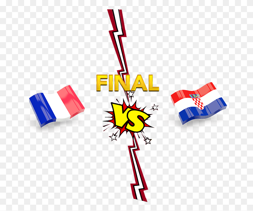 668x641 Fifa World Cup 2018 Final Match France Vs Croatia World Cup Belgium Vs England, Flag, Symbol, Logo HD PNG Download