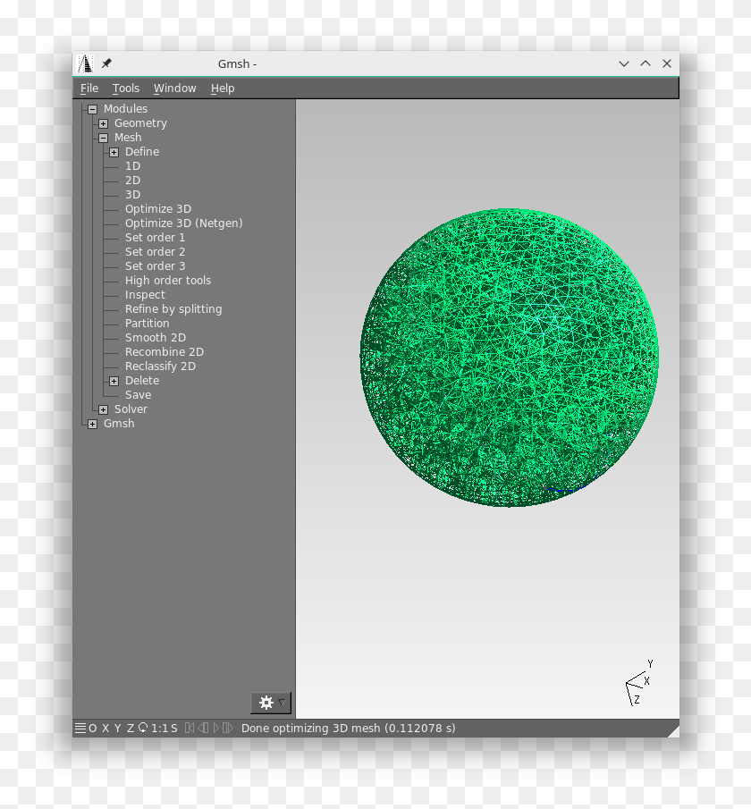 780x845 Fig 19 Final Mesh Only The Outer Surface Is Really Circle, Light, Electronics, Hair HD PNG Download