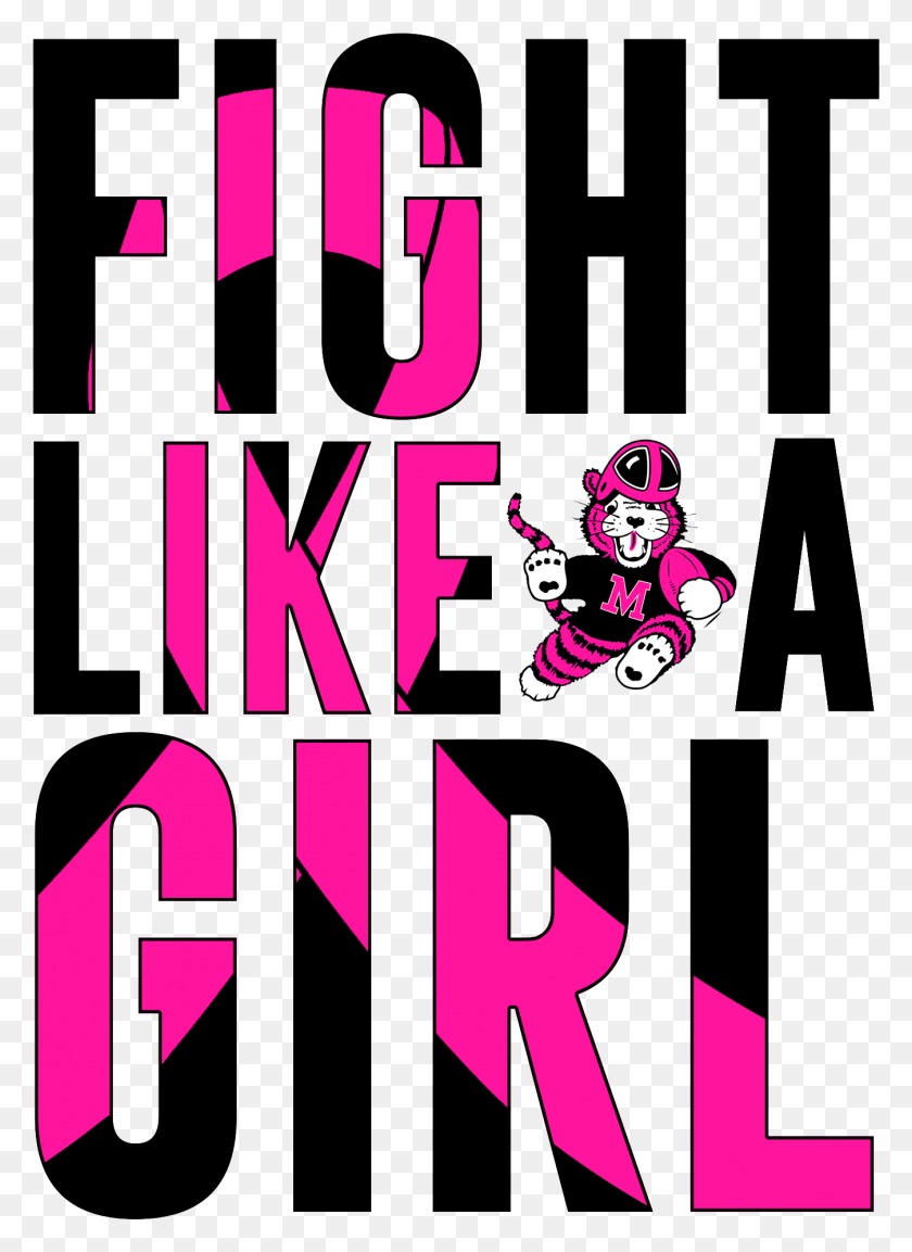 1348x1890 Fight Like A Girl Breast Cancer Graphic Design, Graphics, Poster HD PNG Download