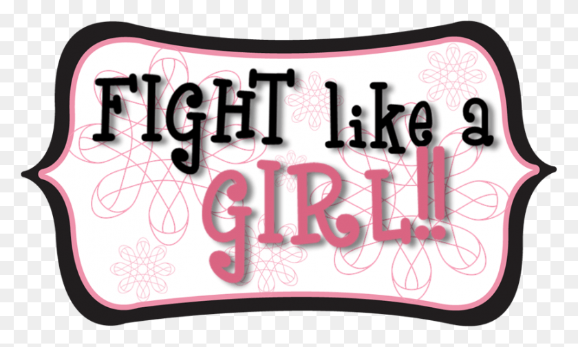 864x493 Fight Like A Girl Calligraphy, Text, Label, Beverage HD PNG Download