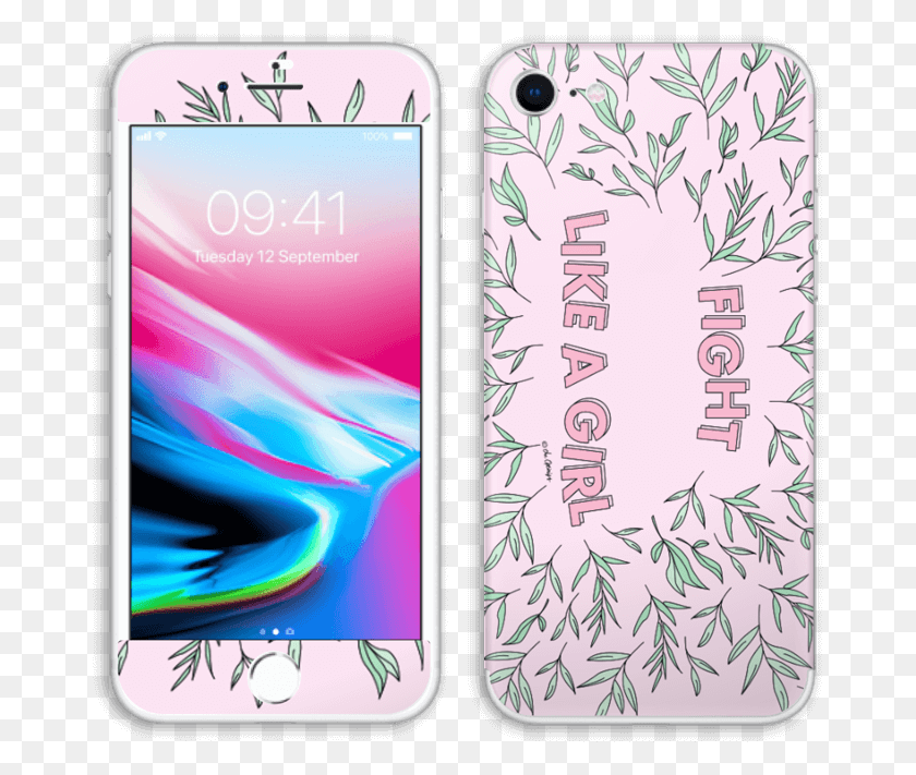 671x651 Fight Like A Girl Skin Iphone Iphone 7 Iphone 8 Price, Mobile Phone, Phone, Electronics HD PNG Download