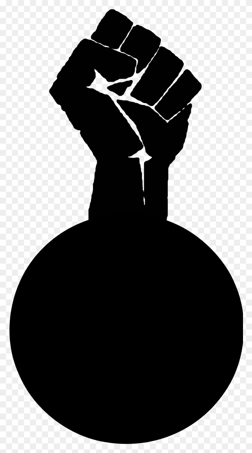 994x1851 Fight The Power Fist Http Black Power Salute Tattoo, Gray, World Of Warcraft, Outdoors HD PNG Download