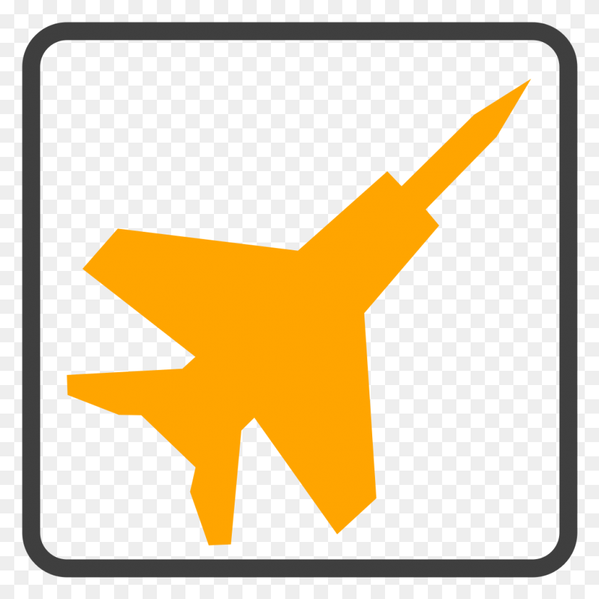 994x994 Fighter Jet Orange Icon Jet Fighter Svg, Axe, Tool, Symbol HD PNG Download