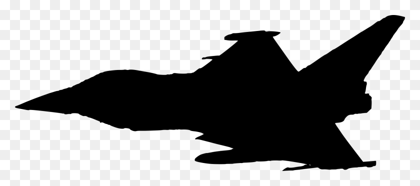 2000x800 Fighter Plane Silhouette Illustration, Gray, World Of Warcraft HD PNG Download