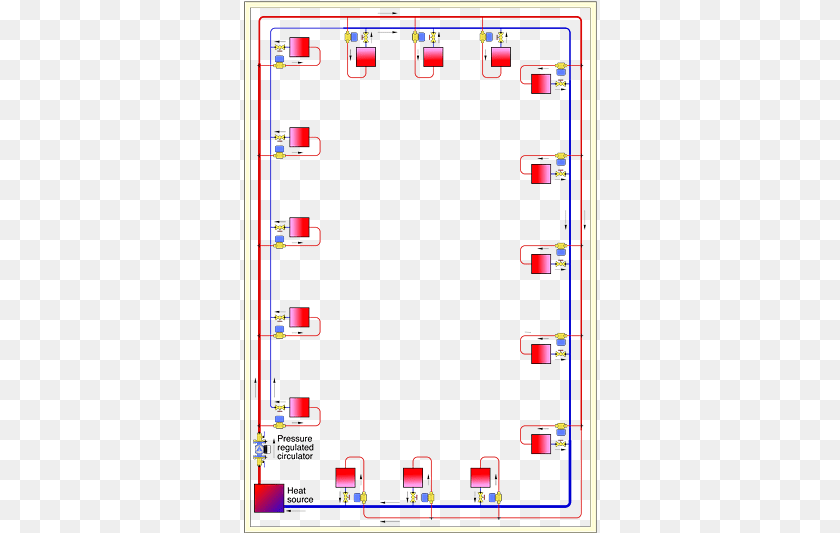 354x533 Figure 3 Shows An Example Of A Reverse Return Distribution Carmine Clipart PNG