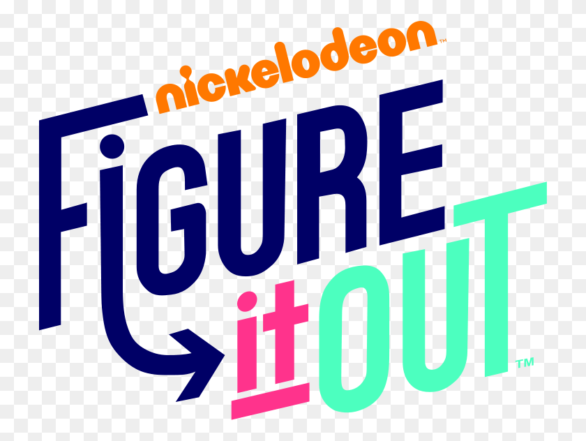 728x572 Figure It Out Is A Game Show Que Se Estrenó En 1997 Nickelodeon Figure It Out Logo, Texto, Alfabeto, Número Hd Png Descargar