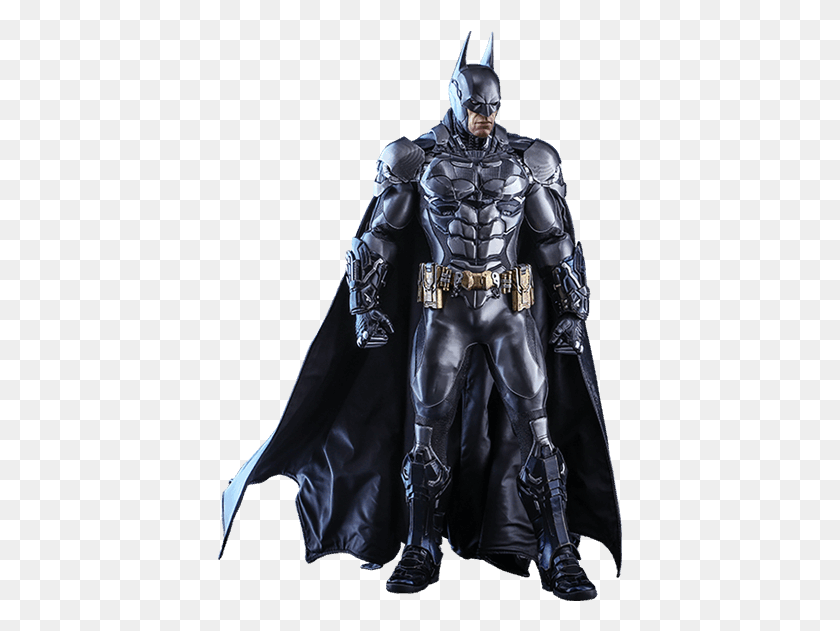 405x571 Estatuilla De Batman Arkham Knight, Ropa, Vestimenta, Persona Hd Png