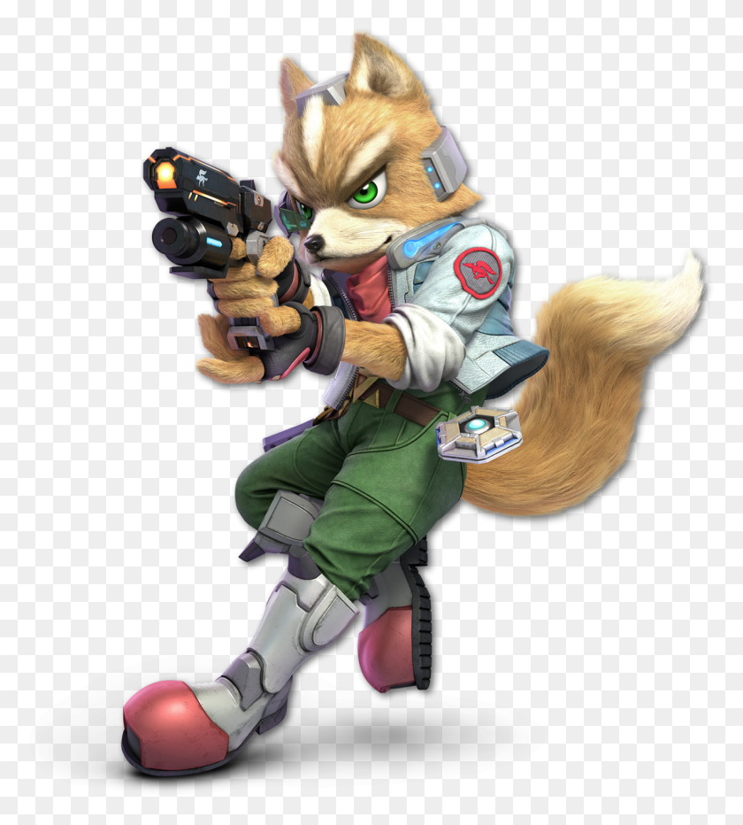 1280x1432 Figurine Fox Smash Bros Ultimate, Toy, Costume, Mascot HD PNG Download