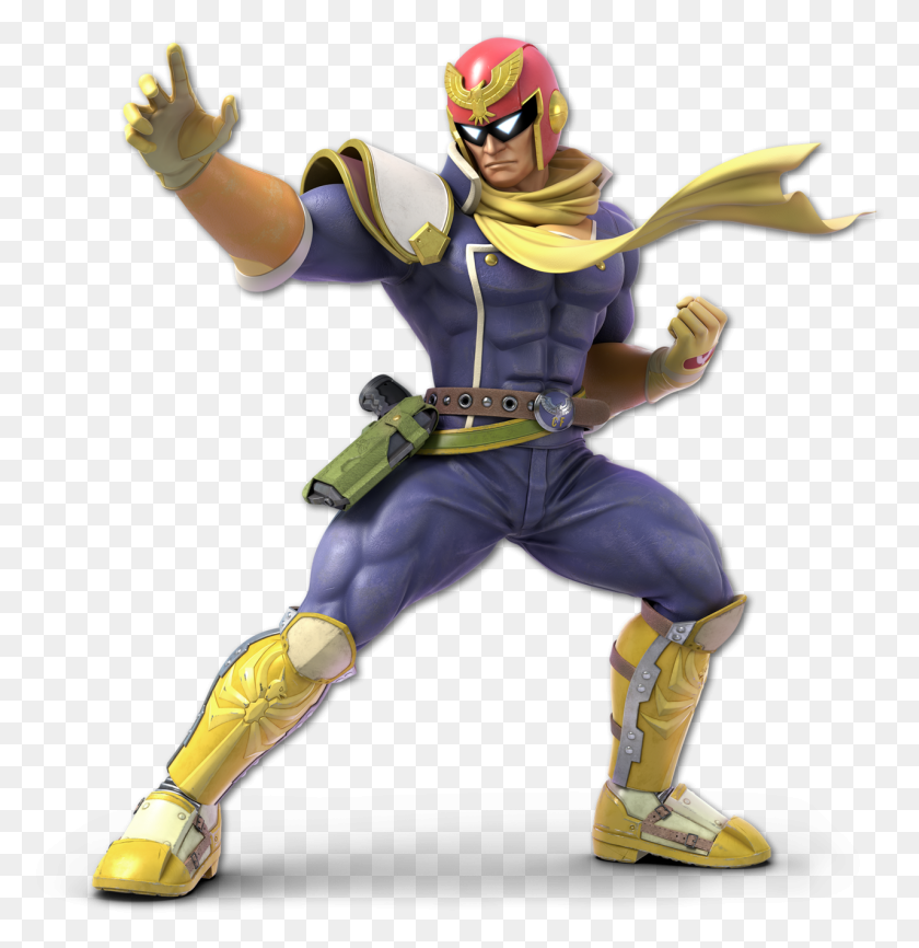 1280x1324 Figurine Toy Captain Falcon Smash Ultimate Render, Ninja, Person, Human HD PNG Download