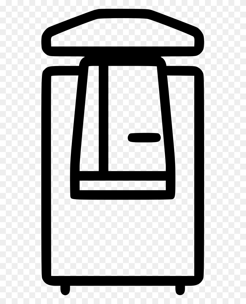 557x980 File, Appliance, Stencil, Jug Descargar Hd Png