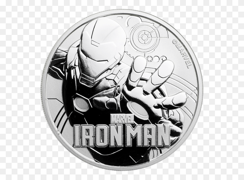 563x559 File 20091 0 31141400 1553858566 Marvel Silver Coin Series, Hand, Helmet, Clothing HD PNG Download