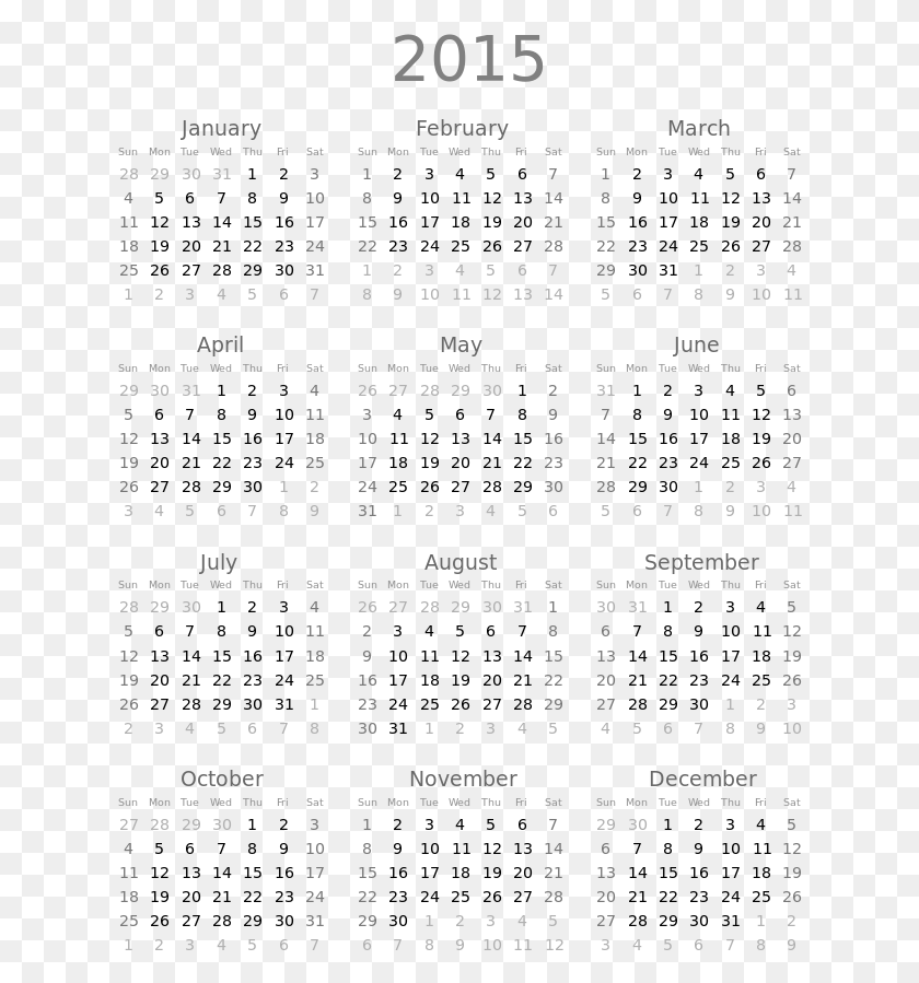 626x839 File 2015 Calendar Svg Calendario 2014 Colombia Con Festivos, Text, Menu, Number HD PNG Download