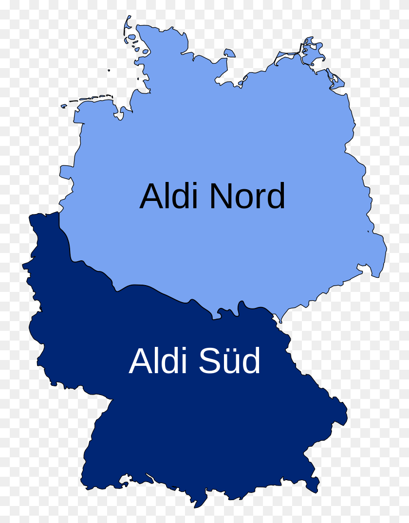 751x1015 File Aldi Equator Svg North Germany South Germany, Poster, Advertisement, Nature HD PNG Download