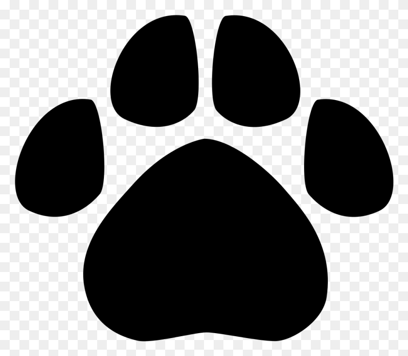 1005x868 File Animal Footprint Svg Cub Scout Tiger Paw, Gray, World Of Warcraft HD PNG Download