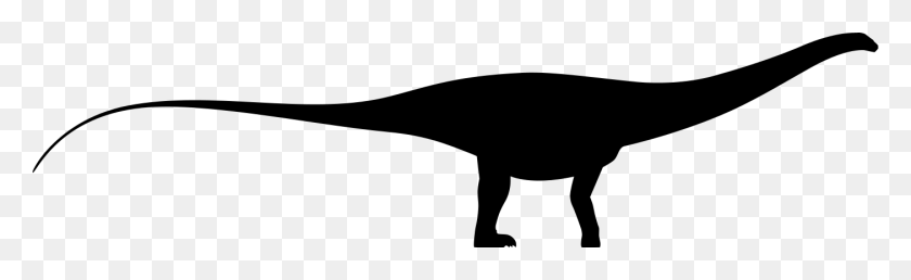 1404x358 File Apatosaurus Silhouette Svg Abelisaurus Silhouette, Gray, World Of Warcraft HD PNG Download