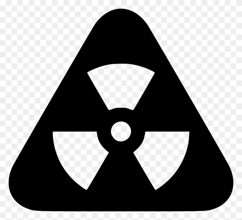 980x888 Png Файл Biohazard Radiation, Треугольник, Крест, Символ Hd Png Скачать