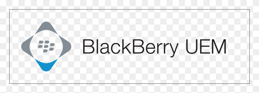 1604x500 File Blackberry Uem Logo Transparent, Text, Symbol, Face HD PNG Download