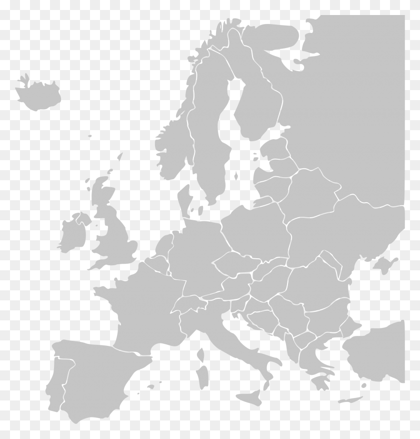 2000x2095 Descargar Png File Blankmap Europe Wikimedia Commons Open Europe Svg, Mapa, Diagrama, Atlas Hd Png