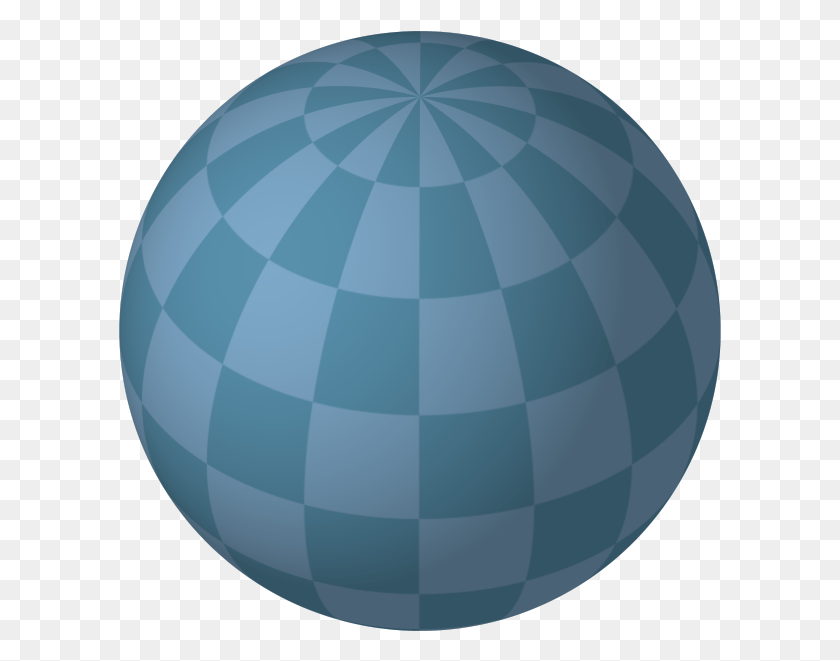 603x601 File Blue Sphere O Que E Esfera, Balloon, Ball HD PNG Download