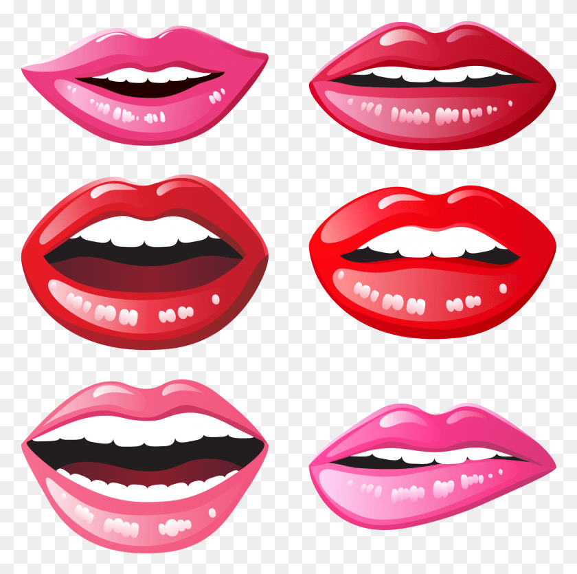 1654x1645 File Booth Props Printable Lips, Mouth, Lip, Teeth HD PNG Download