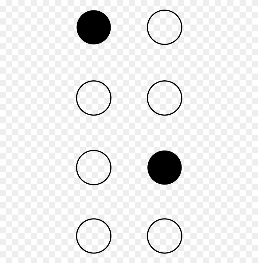348x798 File Braille8 Dots 16 Svg Circle, Gray, World Of Warcraft HD PNG Download